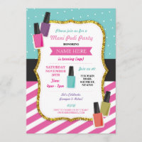 Fiesta de cumpleaños del Beauty Spa Pamper Mani To