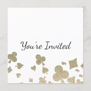 Invitación Fiesta de cumpleaños del Casino Purpurina