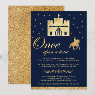 Invitación Fiesta de Cumpleaños del Castillo de Cuentos de Ha