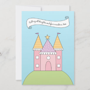 Invitación Fiesta de cumpleaños del Castillo de la Princesa R