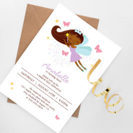 Invitación Fiesta de cumpleaños del Chica de la Princesa de l