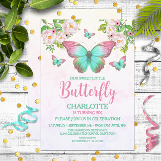 Invitación Fiesta de cumpleaños del Chica del tema de la mari