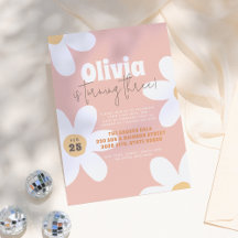 Fiesta de cumpleaños del Chica Retro Wild Daisy Bo