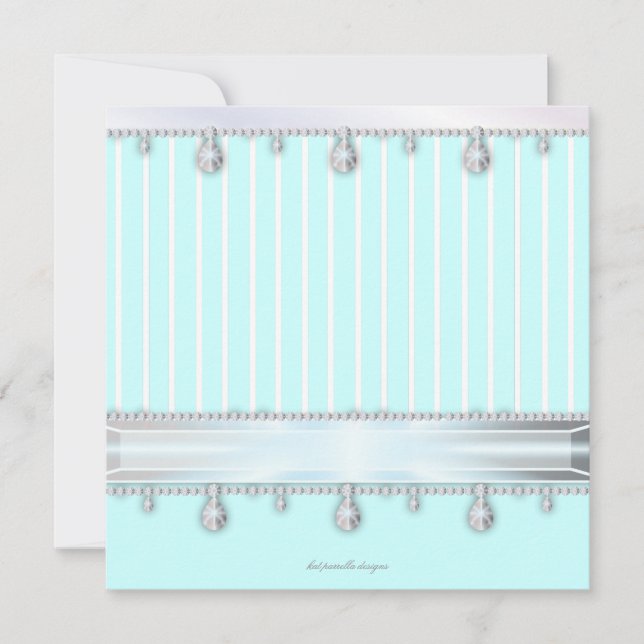 Invitación Fiesta de cumpleaños del dulce 16 de la chispa de (Anverso)