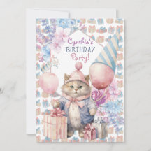 Fiesta de cumpleaños del gato