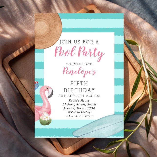 Invitación Fiesta de cumpleaños del grupo de chicas (Subido por el creador)