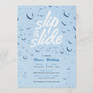 Invitación Fiesta de cumpleaños del grupo de diapositivas
