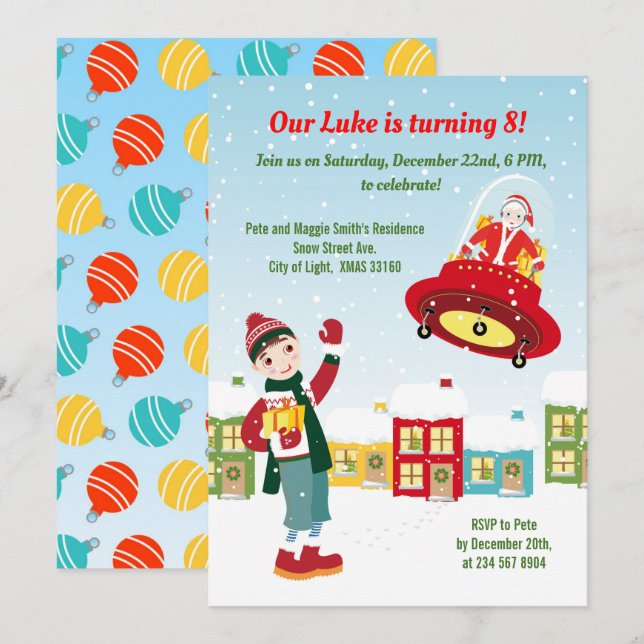 Invitación Fiesta de cumpleaños del mapa del tesoro del Chica (Anverso / Reverso)