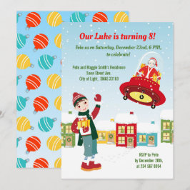 Invitación Fiesta de cumpleaños del mapa del tesoro del Chica