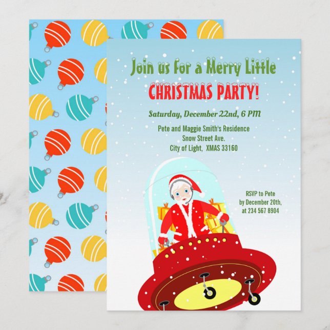 Invitación Fiesta de cumpleaños del mapa del tesoro del Chica (Anverso / Reverso)