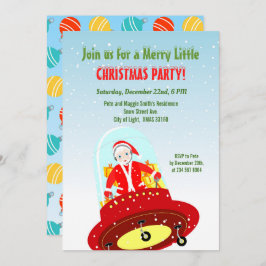 Invitación Fiesta de cumpleaños del mapa del tesoro del Chica