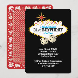 Invitación Fiesta de cumpleaños del marqués de Las Vegas