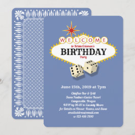 Invitación Fiesta de cumpleaños del marqués de Las Vegas Hydr