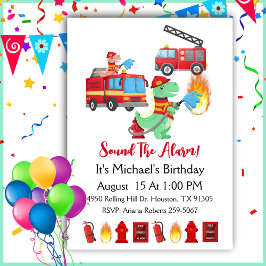 Invitación Fiesta de cumpleaños del niño que lucha contra inc