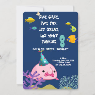 Invitación Fiesta de cumpleaños del nombre personalizado de B