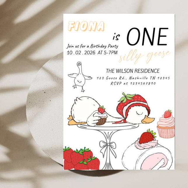 Invitación Fiesta de cumpleaños del Pato Tonto 1 (Subido por el creador)