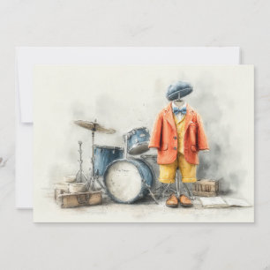 Invitación Fiesta de cumpleaños del pequeño maestro 1