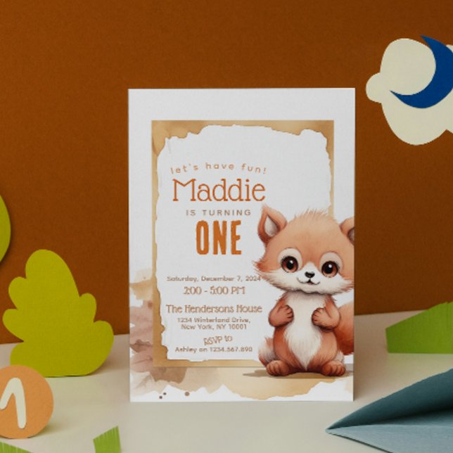 Invitación Fiesta de cumpleaños del Personalizado de invierno (Subido por el creador)