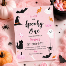 Fiesta de cumpleaños del primer Spooky One