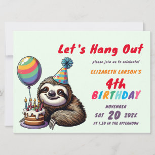 Invitación Fiesta de cumpleaños del tema de la eslora infanti