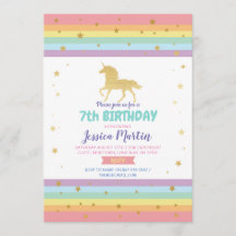 Fiesta de cumpleaños del unicornio que cualquier