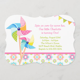 Invitación Fiesta de cumpleaños del volante