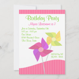 Invitación Fiesta de cumpleaños del volante