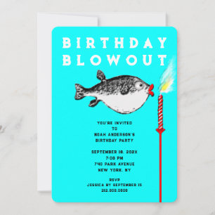 Invitación Fiesta de cumpleaños divertida
