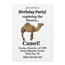 Fiesta de cumpleaños divertida con animal del desi