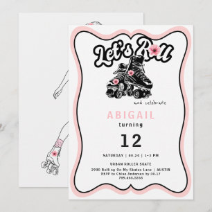Invitación Fiesta de cumpleaños divertida de chica adolescent