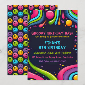 Invitación Fiesta de Cumpleaños Divertidísima
