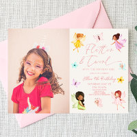 Fiesta de cumpleaños encantada de flúter y tuiteo