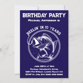 Invitación Fiesta de Cumpleaños-Fish