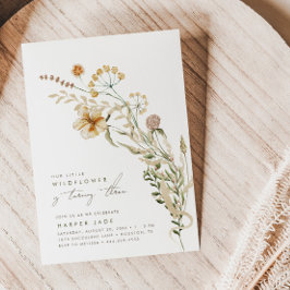 Invitación Fiesta de cumpleaños floridos para nuestros pequeñ