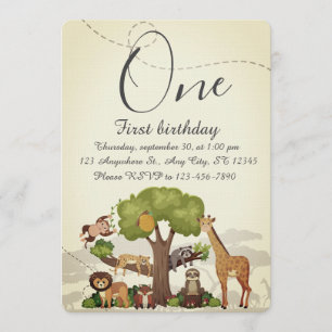 Invitación Fiesta de cumpleaños infantil