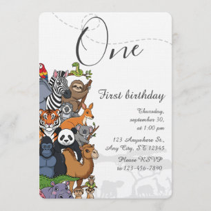 Invitación Fiesta de cumpleaños infantil