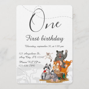 Invitación Fiesta de cumpleaños infantil