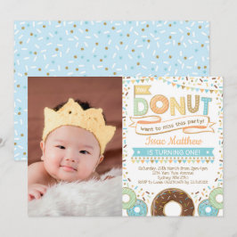 Invitación Fiesta de cumpleaños linda del buñuelo de la