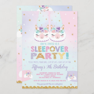 Invitación Fiesta de cumpleaños llamada arco iris