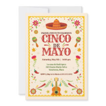 Fiesta de cumpleaños mexicana por el Cinco de Mayo