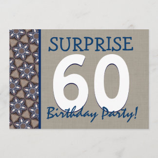 Invitación Fiesta de cumpleaños moderna de la sorpresa del