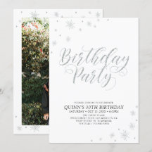 Fiesta de Cumpleaños Moderna y Elegante para Adult