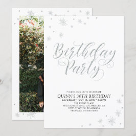 Invitación Fiesta de Cumpleaños Moderna y Elegante para Adult