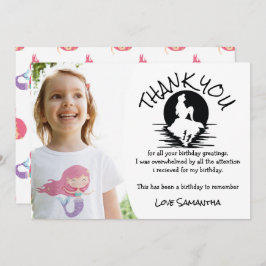 Invitación Fiesta de cumpleaños morado rosado de Sirena Graci