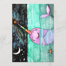Fiesta de cumpleaños Narwhal