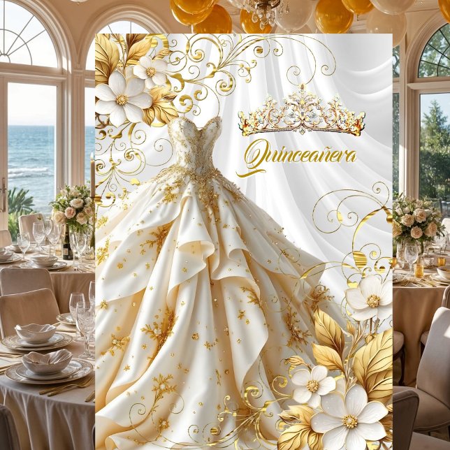 Invitación Fiesta de cumpleaños número 15 de Quinceañera Vest (Subido por el creador)