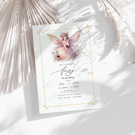 Invitación Fiesta de cumpleaños número 1 de Hada