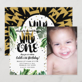 Invitación Fiesta de cumpleaños número 1 del rey de las cosas