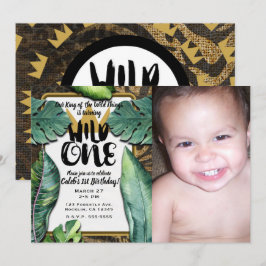 Invitación Fiesta de cumpleaños número 1 del rey de las cosas