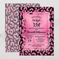 Fiesta de cumpleaños número 21 de Leopardo Rosa